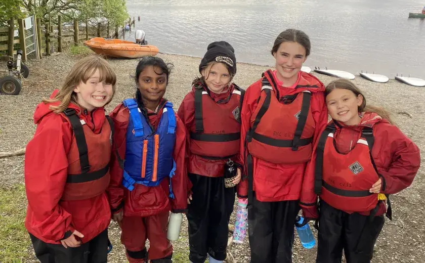 Year 5 after canoeing